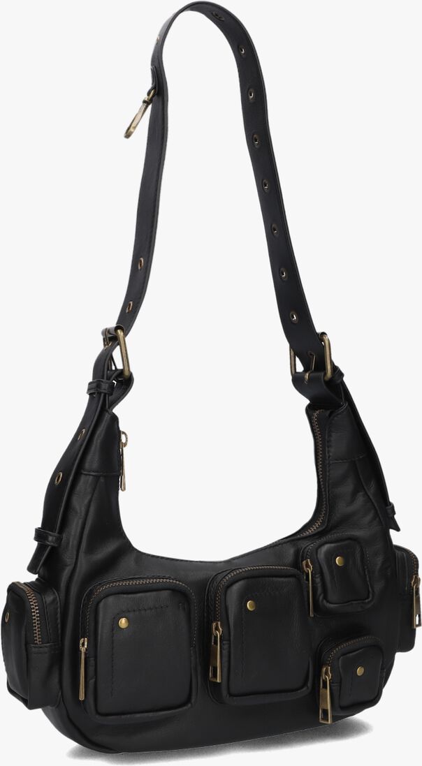 N\u00DANOO zwarte n&uacute;noo schoudertas sally small pocket sheep
