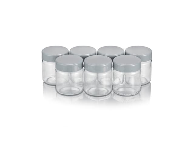 Severin Yoghurtbæger 150 ml 7 stk. Transparent/grå