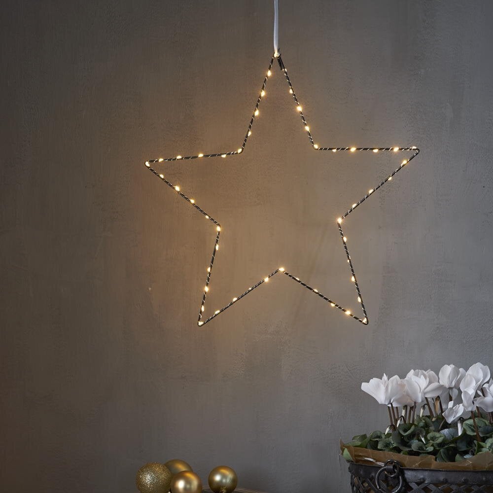 LED hanglamp Mira Stern in zwart 0,8W 53lm
