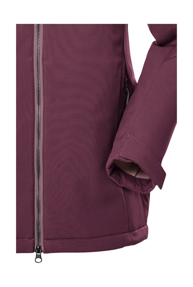 Killtec Softshelljacke »KOW 8 WMN SFTSHLL JCKT« Softshelljacke: wasser- und windabweisend, regulierbare Details