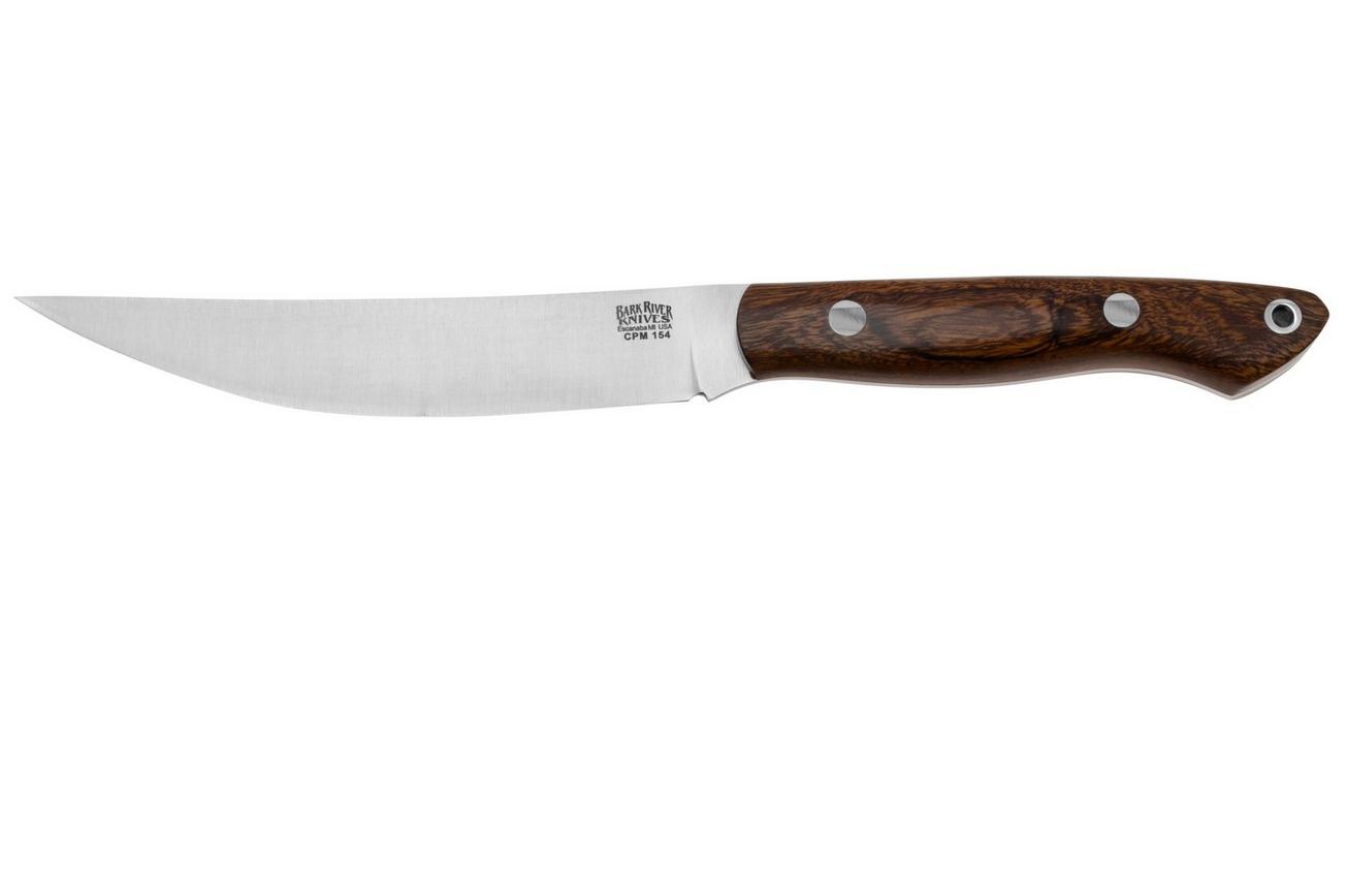 Bark River Mini Kalahari Sportsman CPM154 Desert Ironwood, vaststaand mes