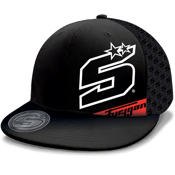 Furygan - Casquette Zarco JZ5 Noir / Rouge