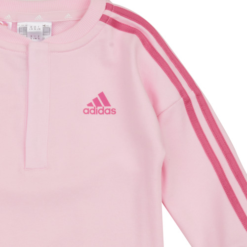 Adidas Sportswear - I 3S FT ONESIE - Rose clair