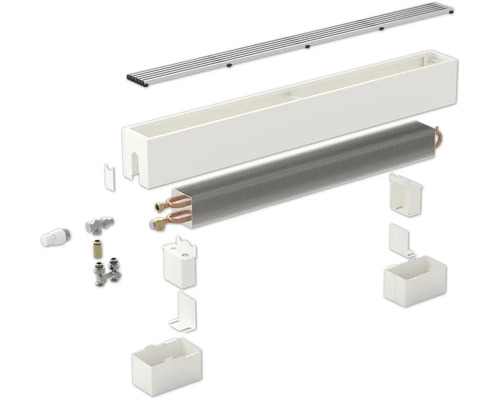 Licon Heat KORALINE Optimal LKO Nieuwe vrijstaande convectorkachel H 500 x L 600 x D 80 mm wit