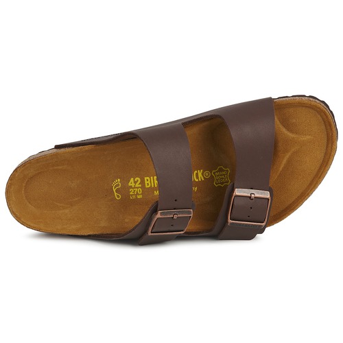 Birkenstock - ARIZONA LARGE FIT - Marron foncé