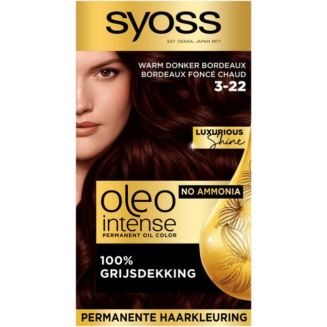 Syoss Oleo Intense 3-22 Midnight Bordeaux