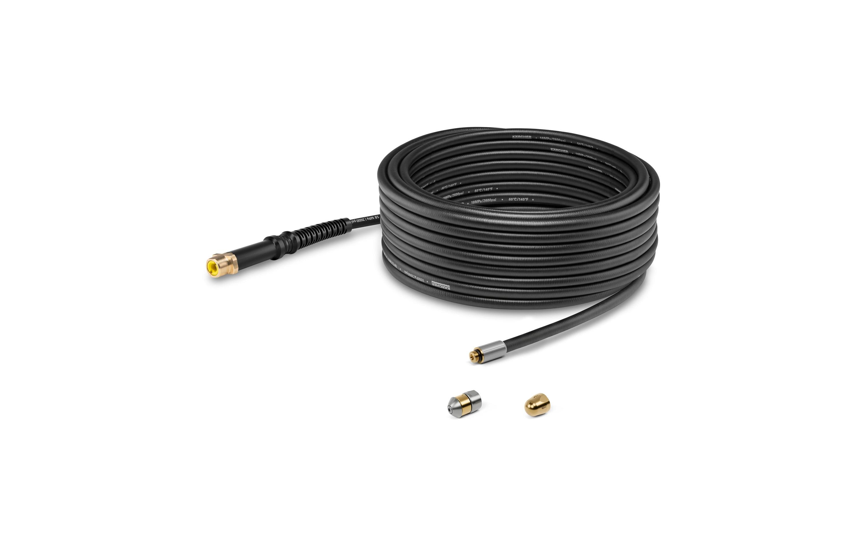 Rohrreinigungsset PC 15Rohrreinigungsset mit 15 m Schlauch zur Reinigung von Rohren