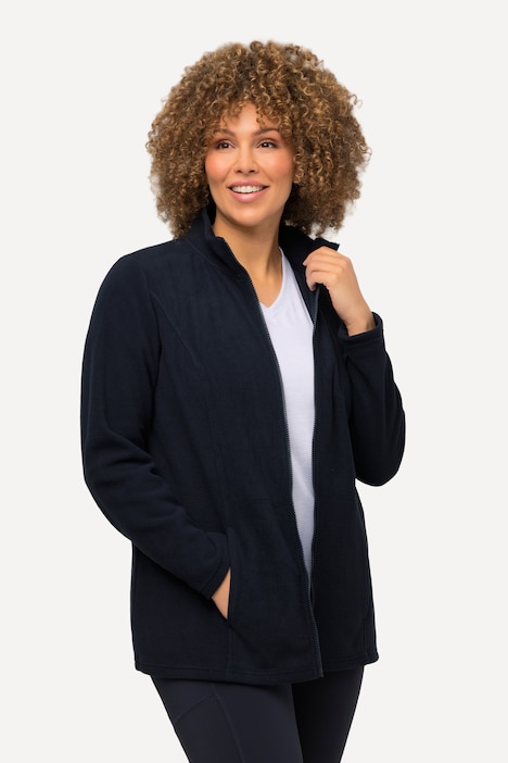 Fleecejacke, Baukastensystem, Innenjacke, Stehkragen