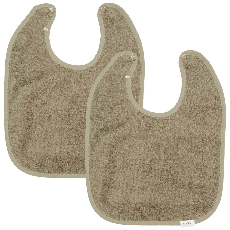 koeka Lätzchen 2-pack Dijon Daily grün