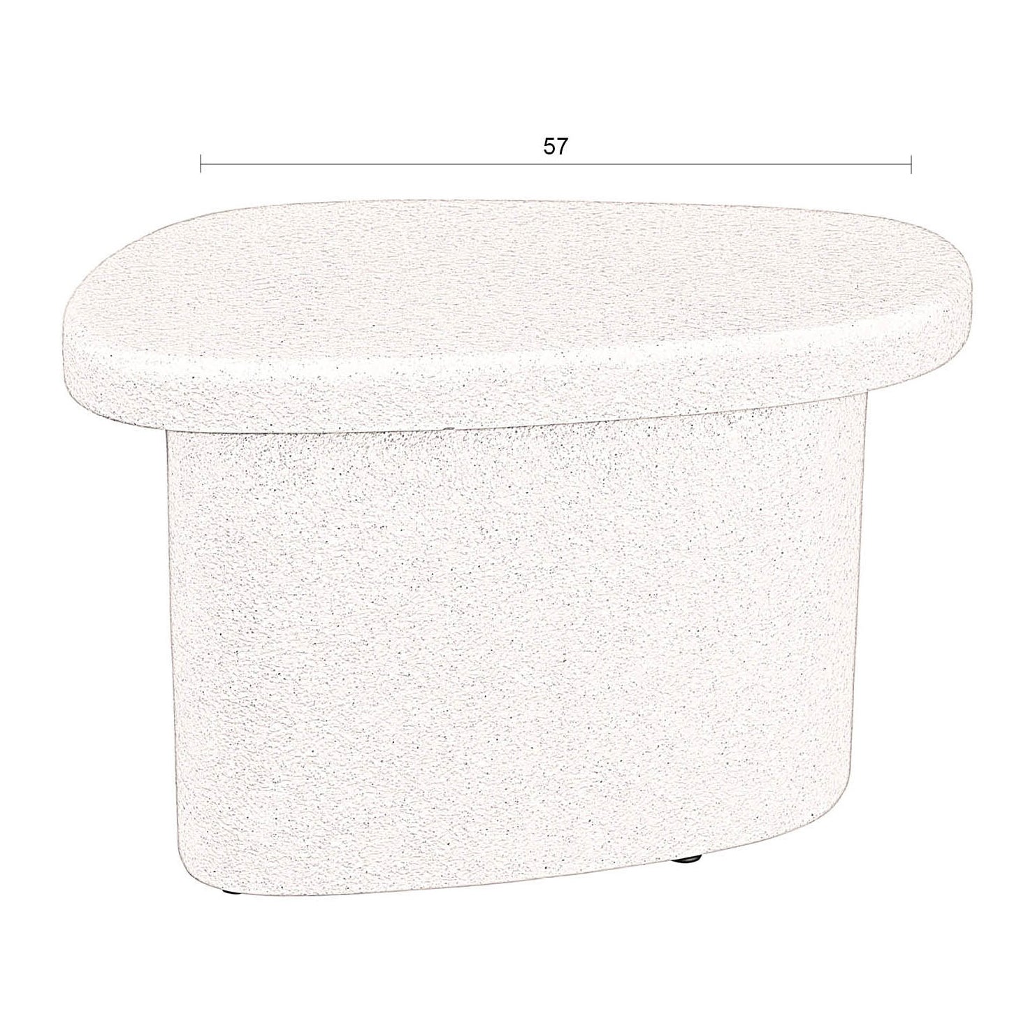 Dutchbone Veda Bijzettafel - Laag