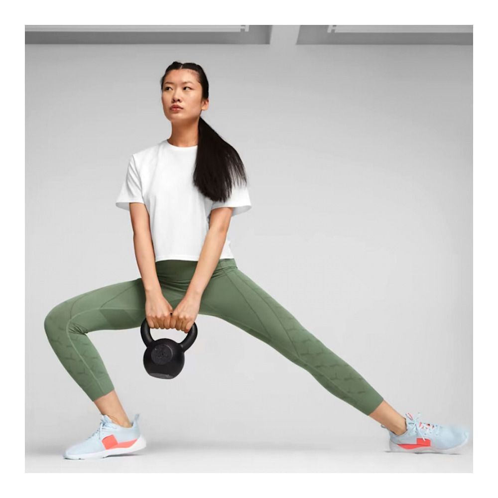 Puma EVOKNIT 7/8 - Legging Femme eucalyptus