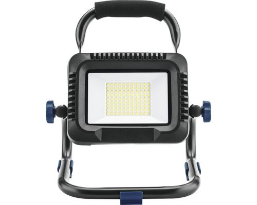 LED-werklamp op accu IP54, draagbaar, 50W, 4800 lm, 6500 K, daglichtwit, 230 x 255 x 145 mm, zwart