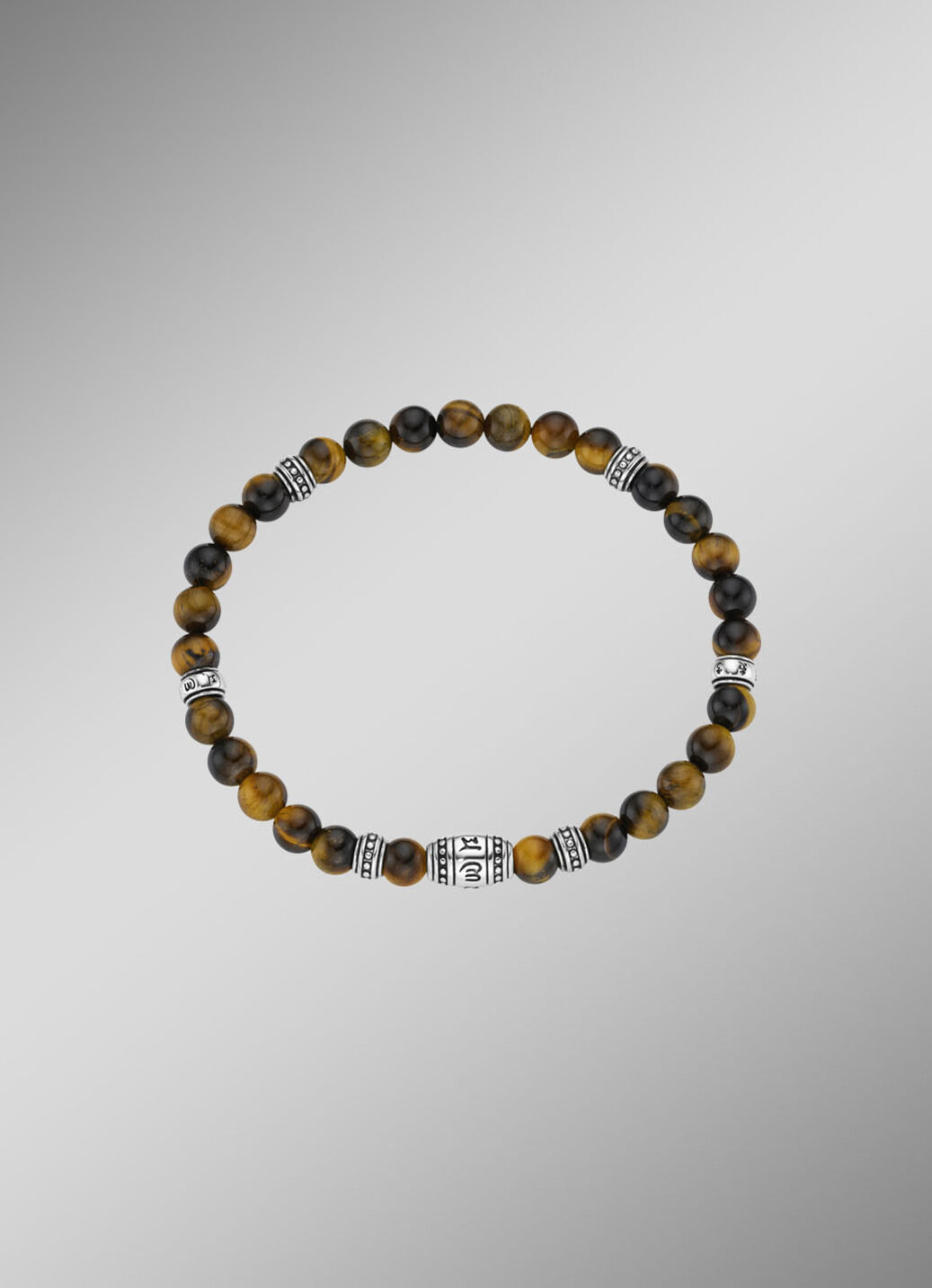 Kraftvolles Armband mit tibetischen Symbolen