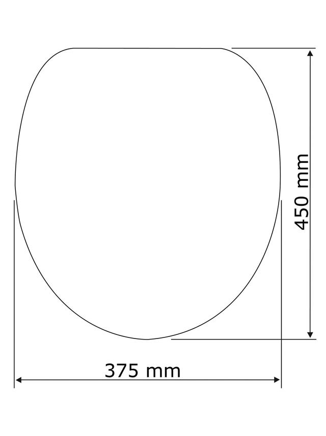 WC-Sitz Astera, Duroplast, mit Absenkautomatik