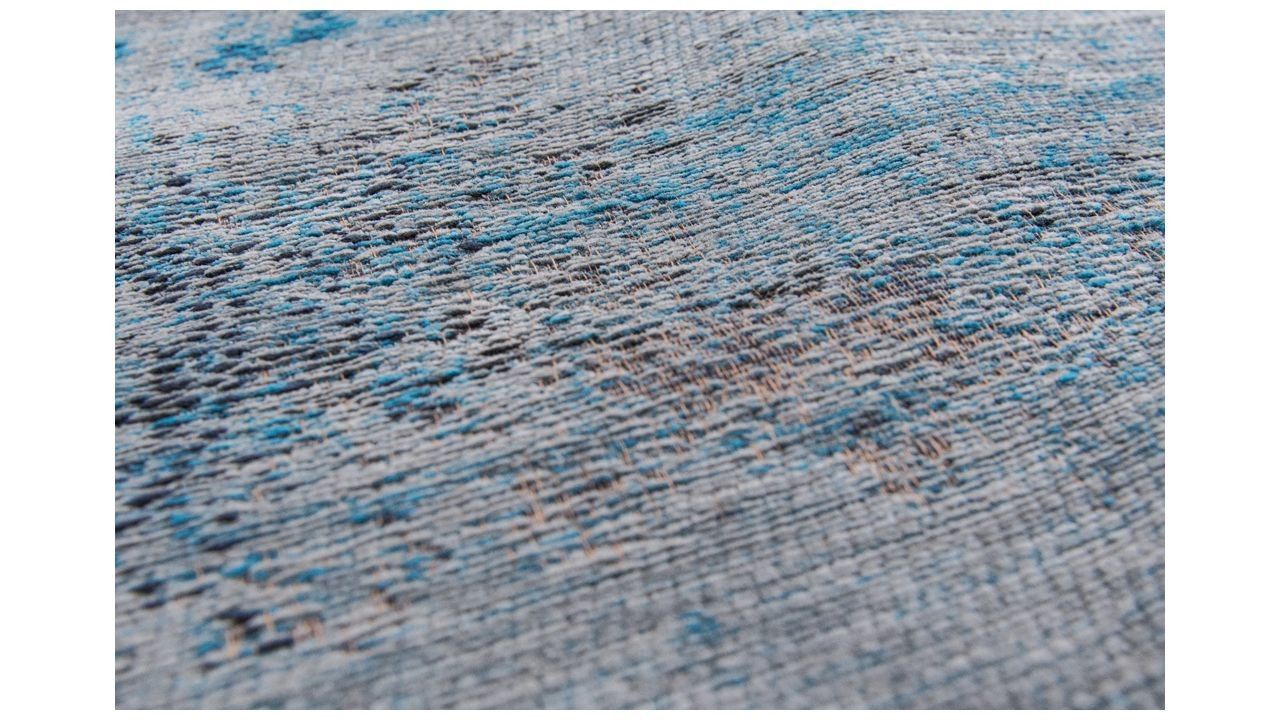 Vloerkleed Grey Turquoise 8255 Fading World Medallion  | Louis de Poortere