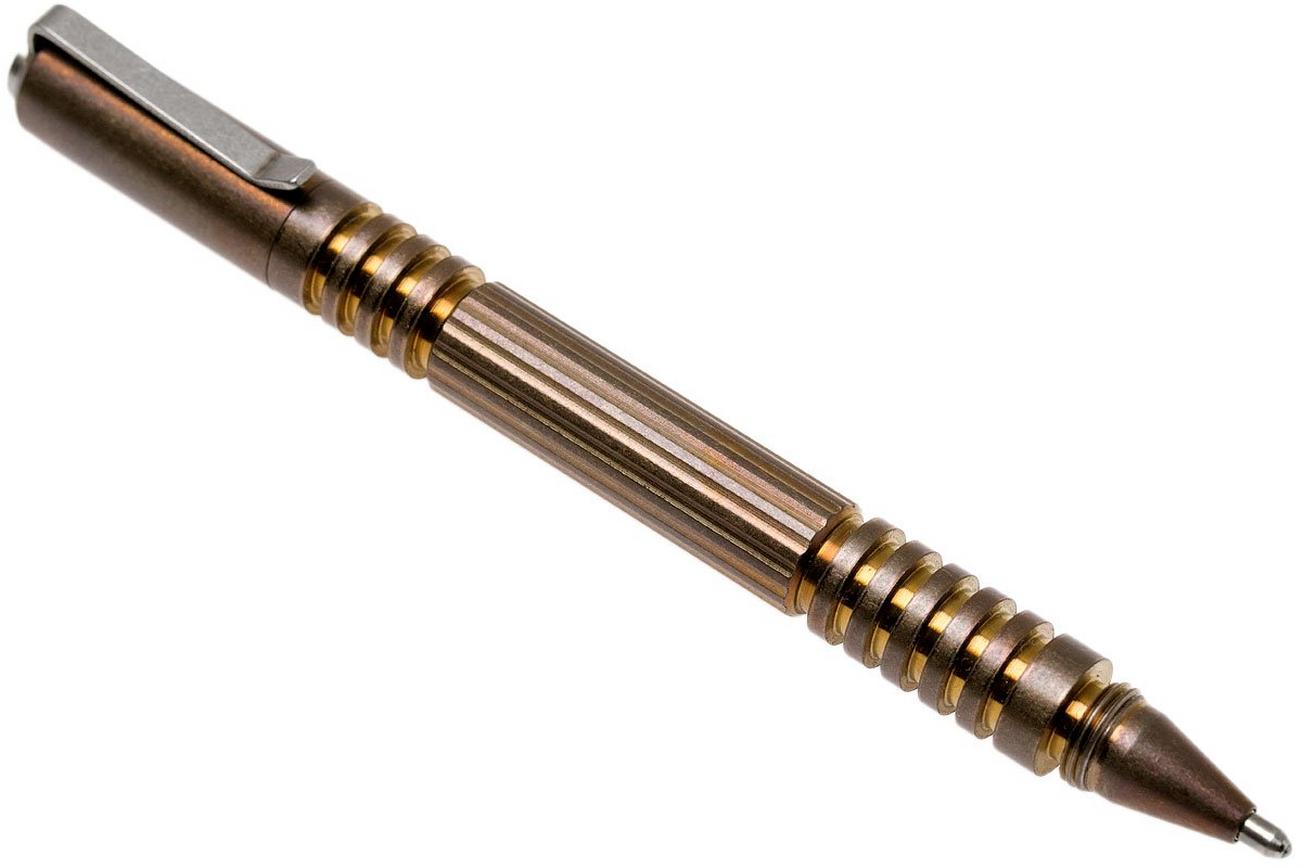 Rick Hinderer Investigator Pen Titanium Bronze, tactische pen