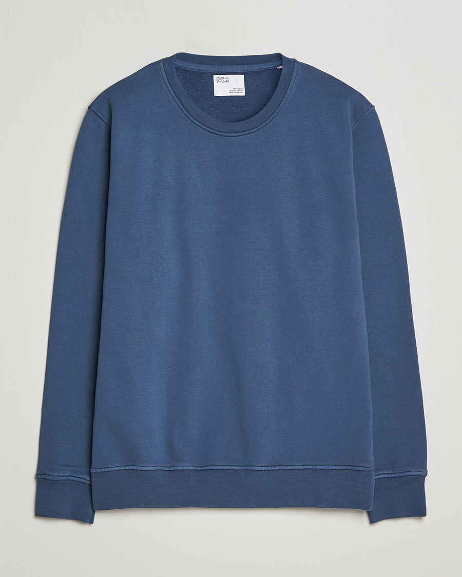 Colorful Standard Classic Organic Crew Neck Sweat Petrol Blue