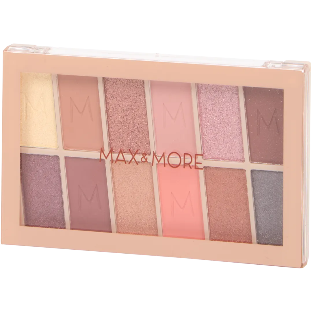 Max & More oogschaduwpalette 12 kleuren