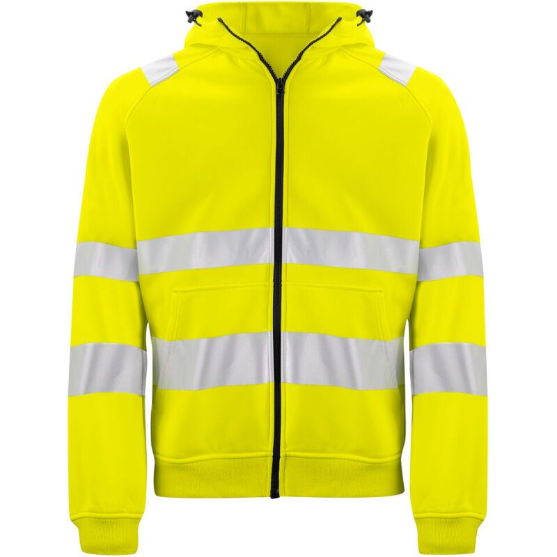 ProJob 6132 SWEATSHIRT FULL ZIP CAPUCHE - EN ISO 20471 CLASSE 3