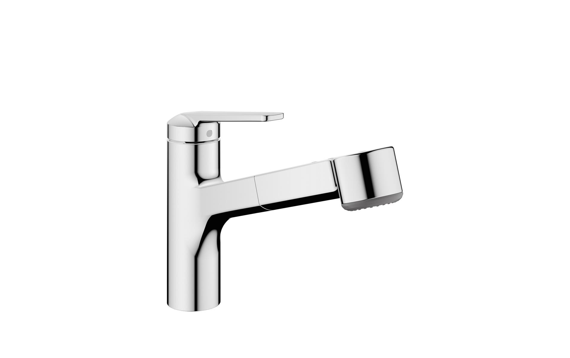 Küchenarmatur DOMO 6.0 Auszbrause<br>Hebelmischer – Küche