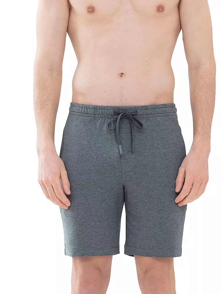 MEY Loungewear Shorts hellgrau