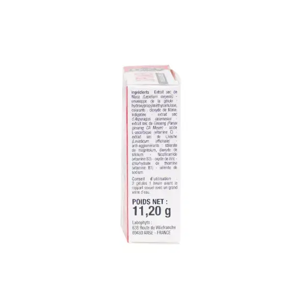 Labophyto SUPRAMEN - estimulante sexual de ação rápida - 20 cápsulas