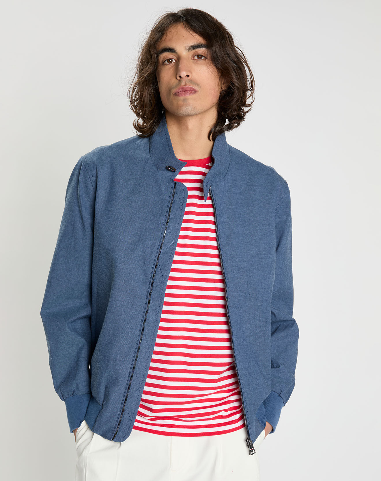 Tommy Hilfiger Veste Harrington bleue