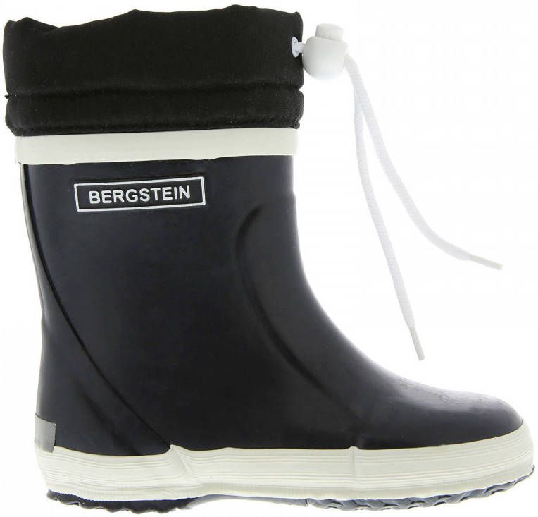 Bergstein regenlaarzen kids Zwart Rubber Effen 24