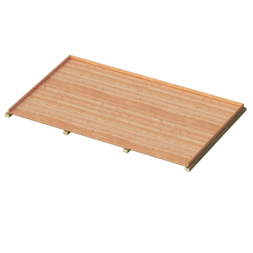 Tuinhuis vloer 4x3m²