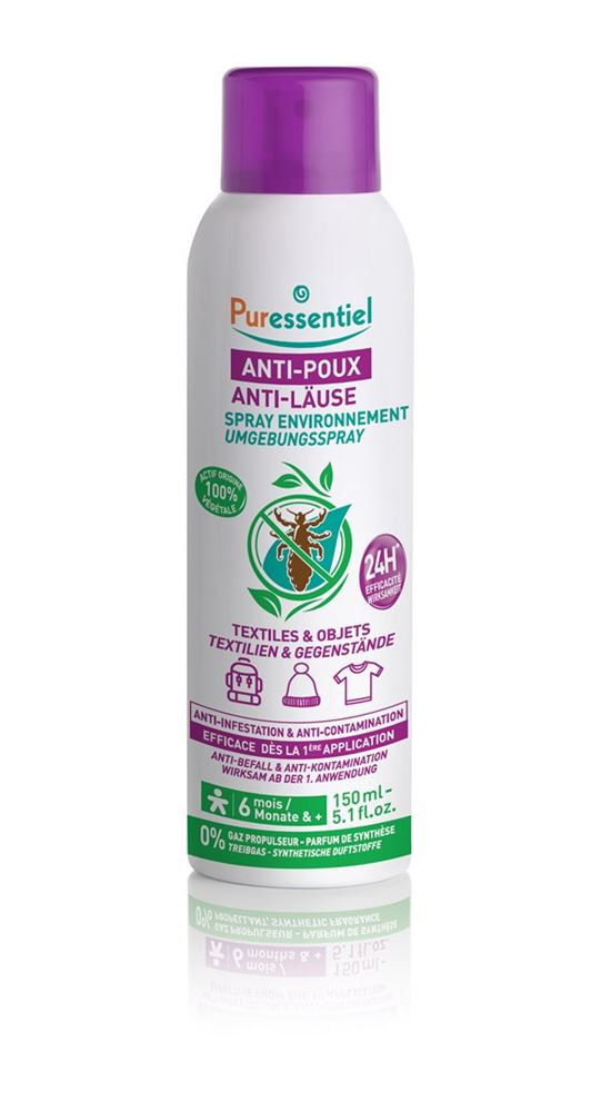 Puressentiel Anti-Läuse Umgebungspray<br>150 ml, Spray