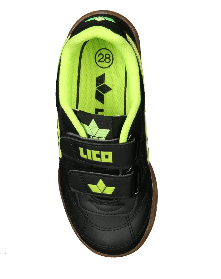 Klett-Sportschuhe BERNIE V in schwarz/lemon