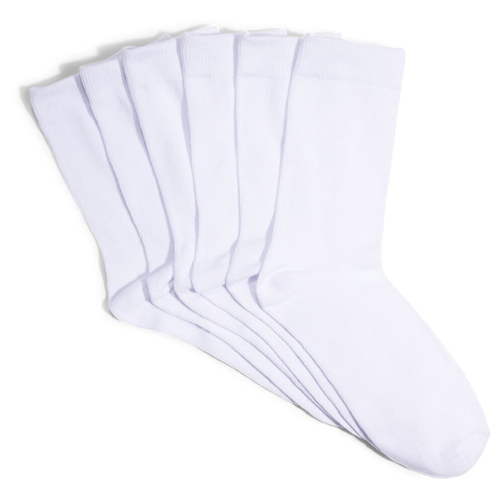 Lot 3 paires chaussettes tige longue coton et polyester - 3 coloris