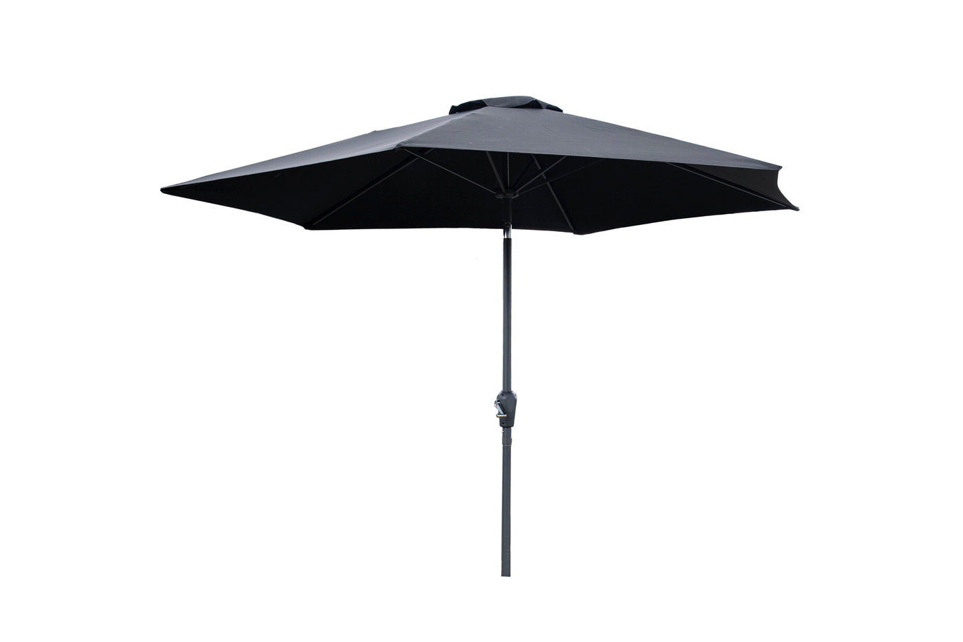 FjÃ´rd - Parasol Zwart 3m - Stof - Leeds