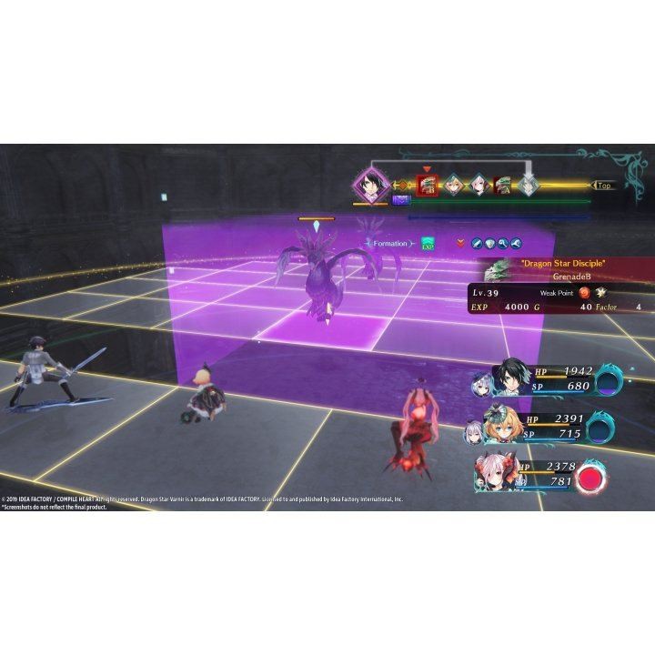 Dragon Star Varnir- PlayStation 4