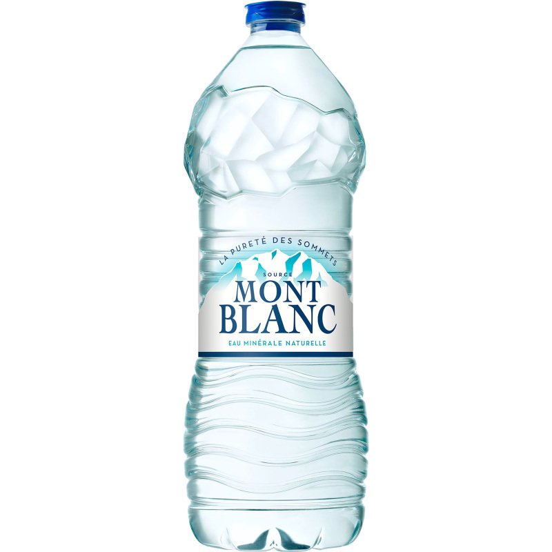 Eau minérale Mont Blanc 1L - 12 bouteilles