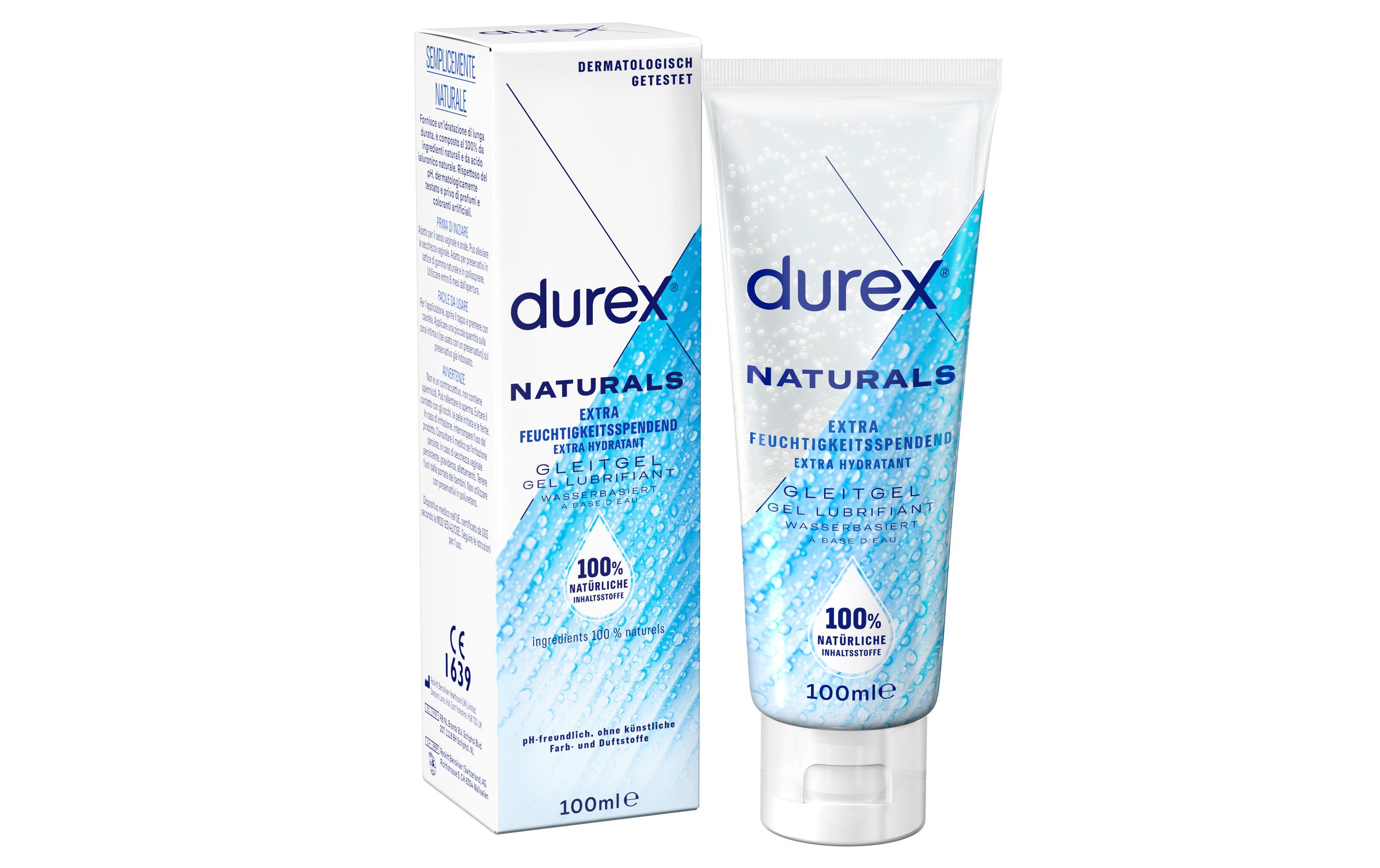 Naturals Gleitgel Extra Feuchtigkeitsspendend 100 mlWasserbasiertes Gleitmittel