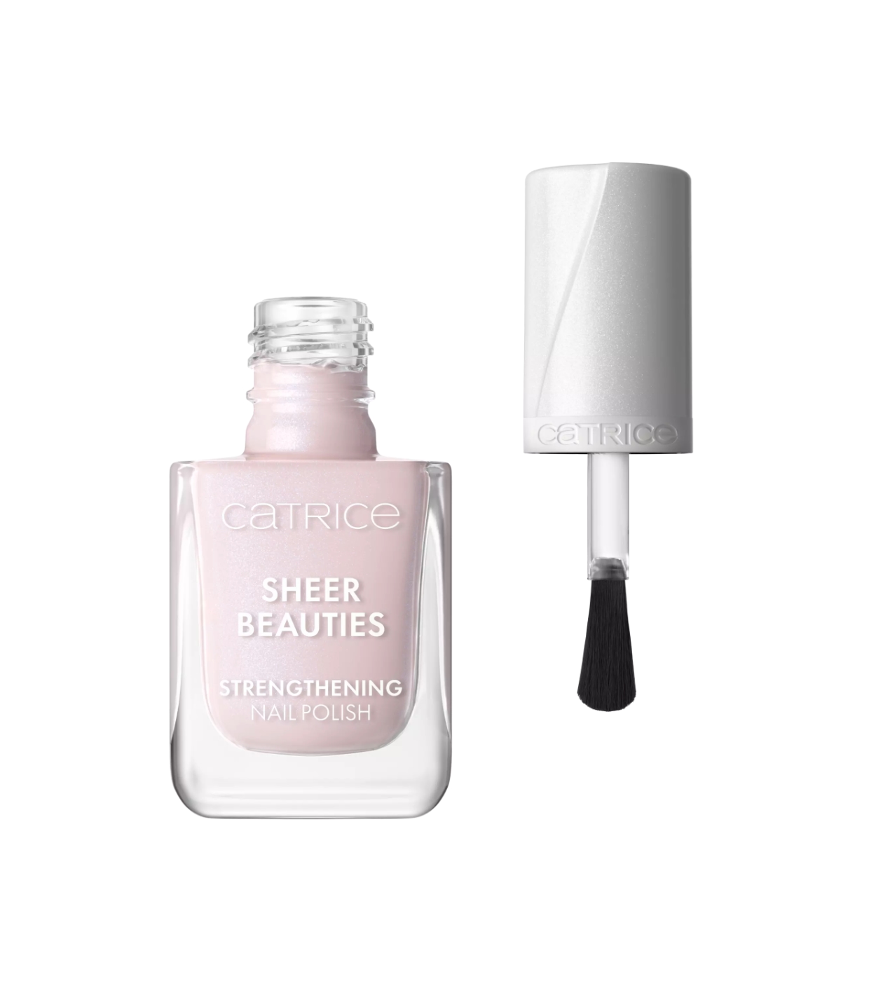 Catrice - Esmalte fortalecedor Sheer Beauties - 040: Fluffy Cotton Candy