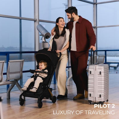 Kinderkraft PILOT 2 Trille, Platinum Midnight Black