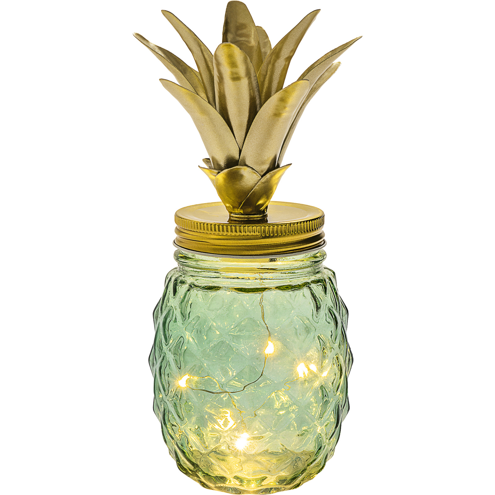 LED-Ananas rosa Ø11x23cm
