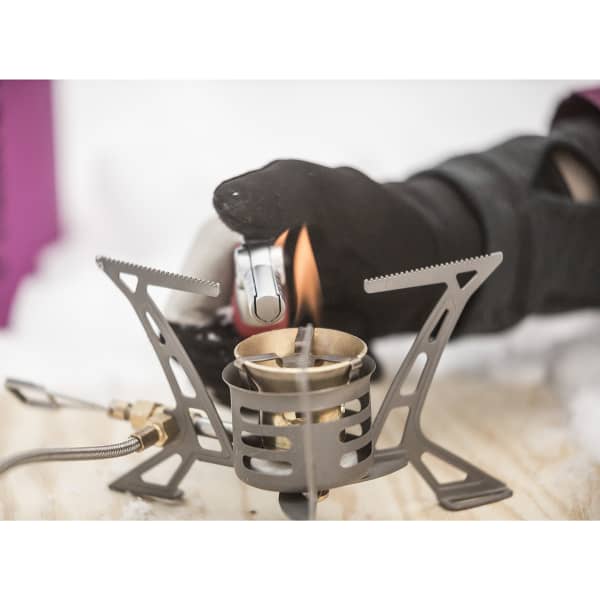 Réchaud multi combustible PRIMUS OMNILITE TI + FUEL BOTTLE 0.35L+SUPER POUCH