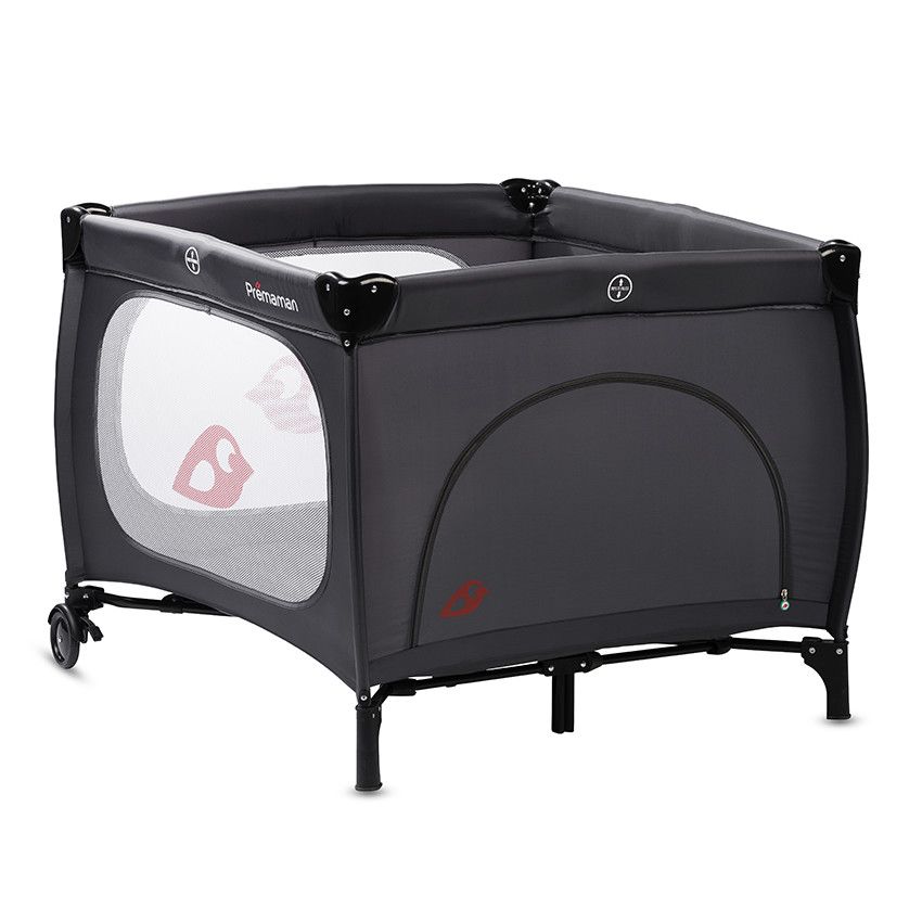 Parc filet - Anthracite - Ecru