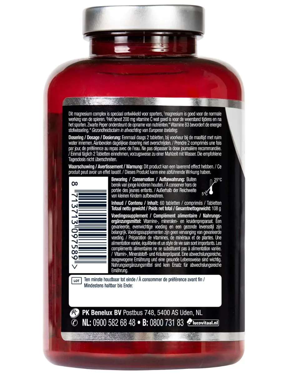 Magnesium Sport 60 tabletten