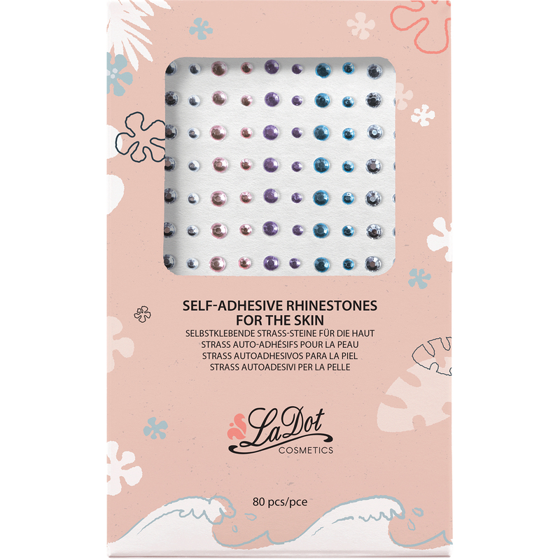 Colop LaDot Strasssteine, 80 Stück, assortiert