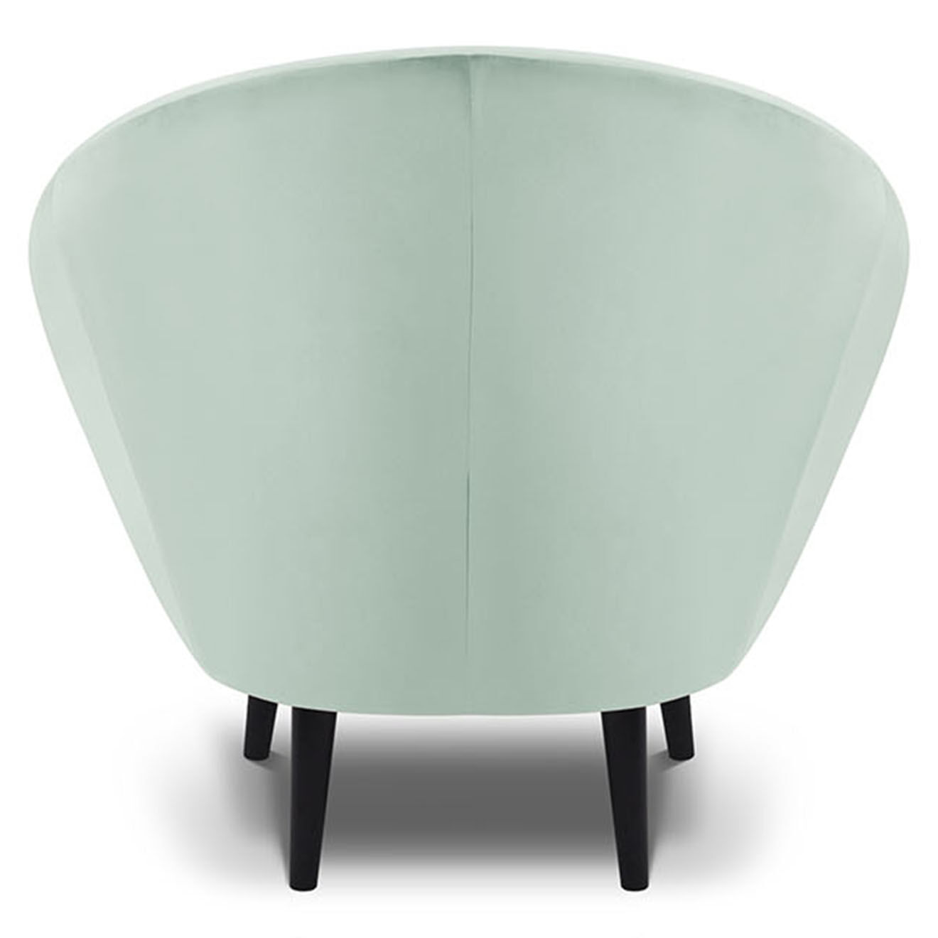 Mazzini Sofas Fauteuil velours petale menthe - 94x90x92 cm