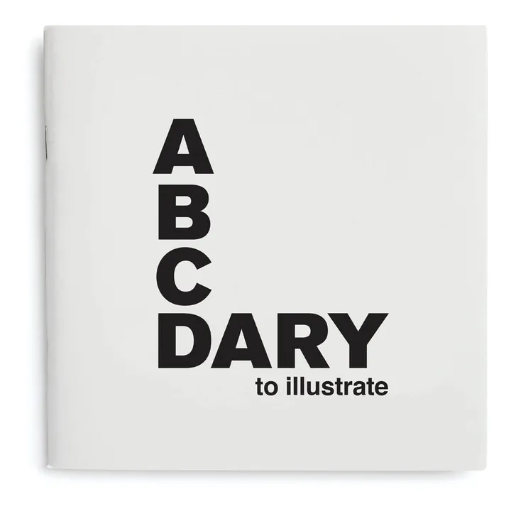 Supereditions Livre Abecedary à illustrer - English