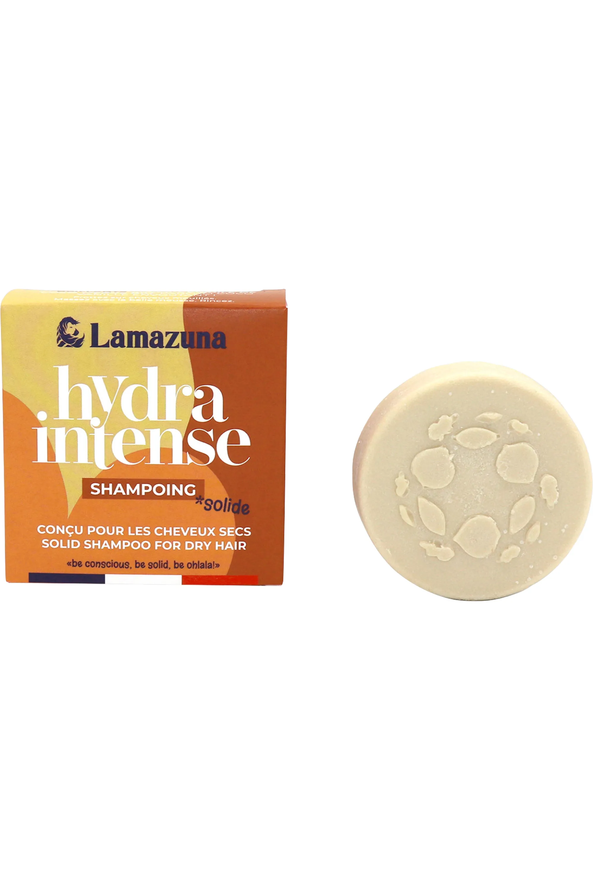Lamazuna Shampoing solide cheveux secs Hydra Intense-70 ml