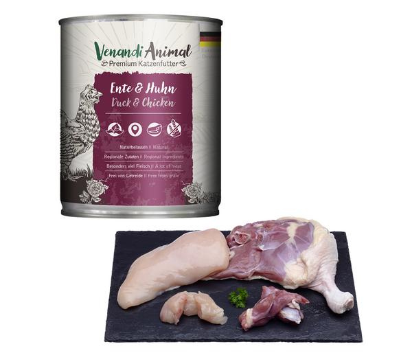 Venandi Animal Nassfutter für Katzen Adult,