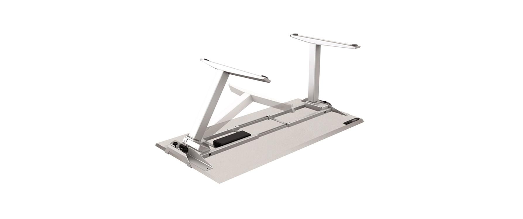 Tischplatte Levado 180 x 80 cm, Grau<br>Platte für den Tisch