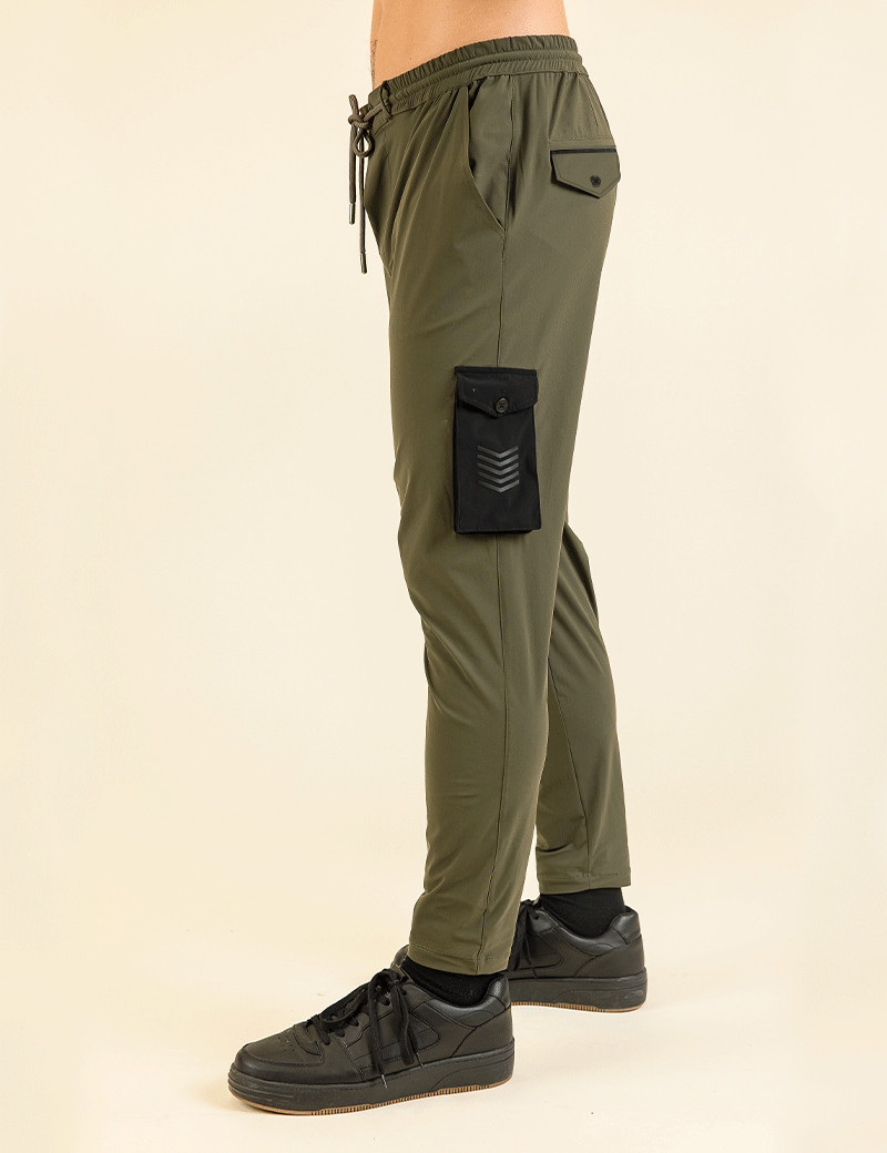 HBT ARMY | CHRIS CARGO PANTALON HOMME KAKI