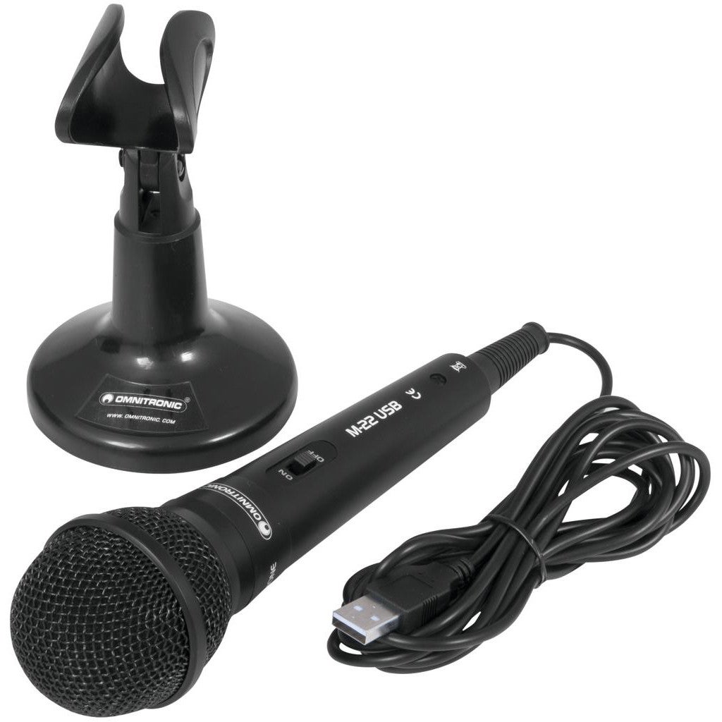 Omnitronic M-22 USB dynamische microfoon